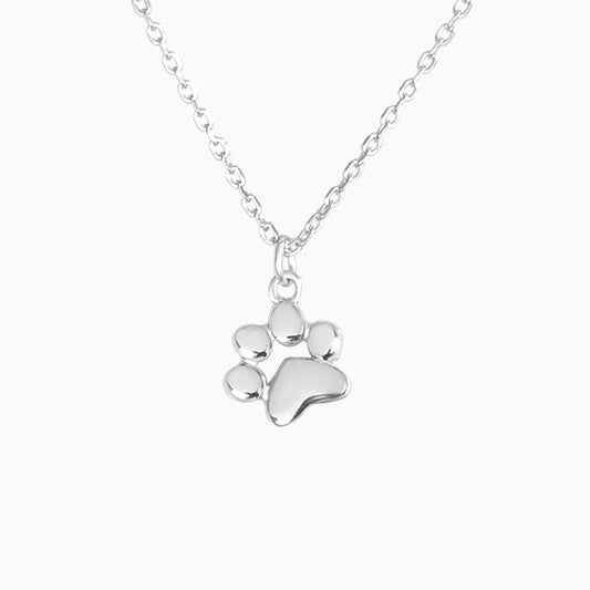 Necklace for Animal Enthusiasts with Delicate Paws Design
