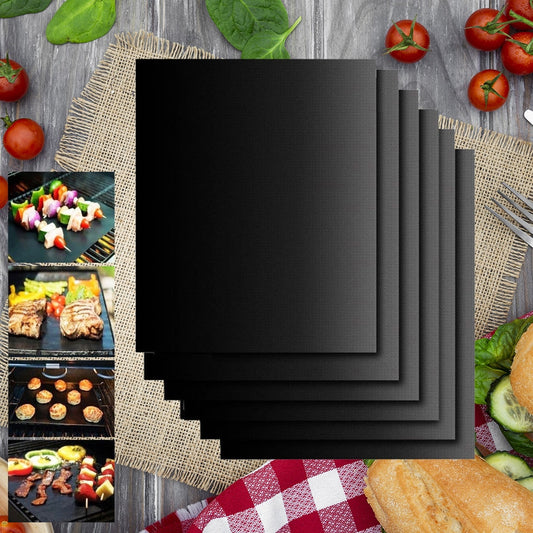 Reusable Teflon Baking Mats 40x33 cm – Pack of 5
