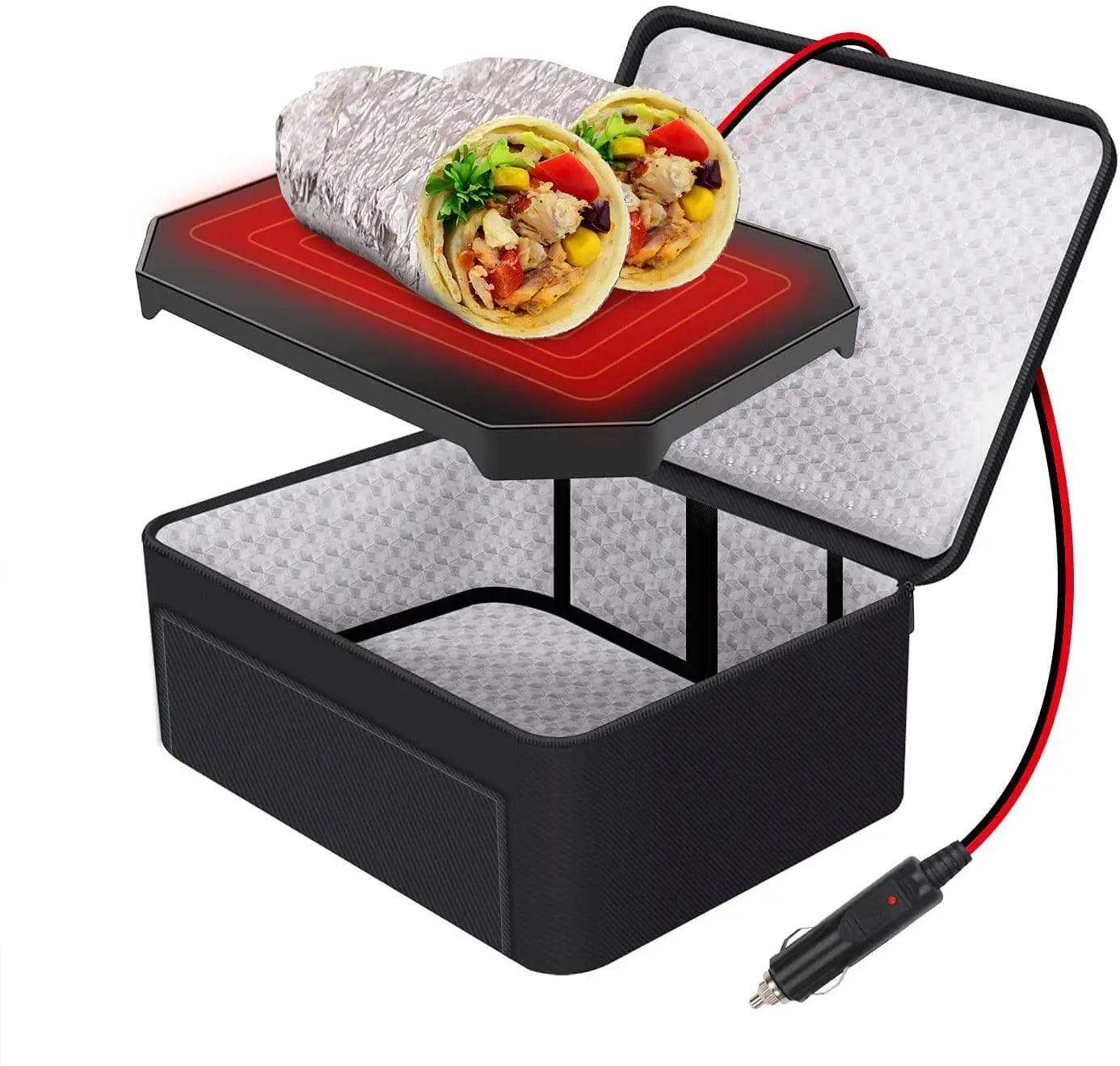 Electric Portable Lunchbox Food Warmer with 3-in-1 Connection