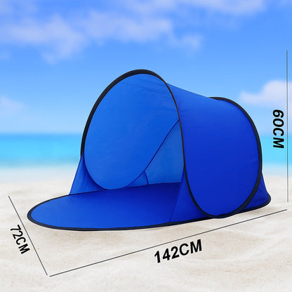 Foldable Face Screen Parasol with UV Protection and Phone Window