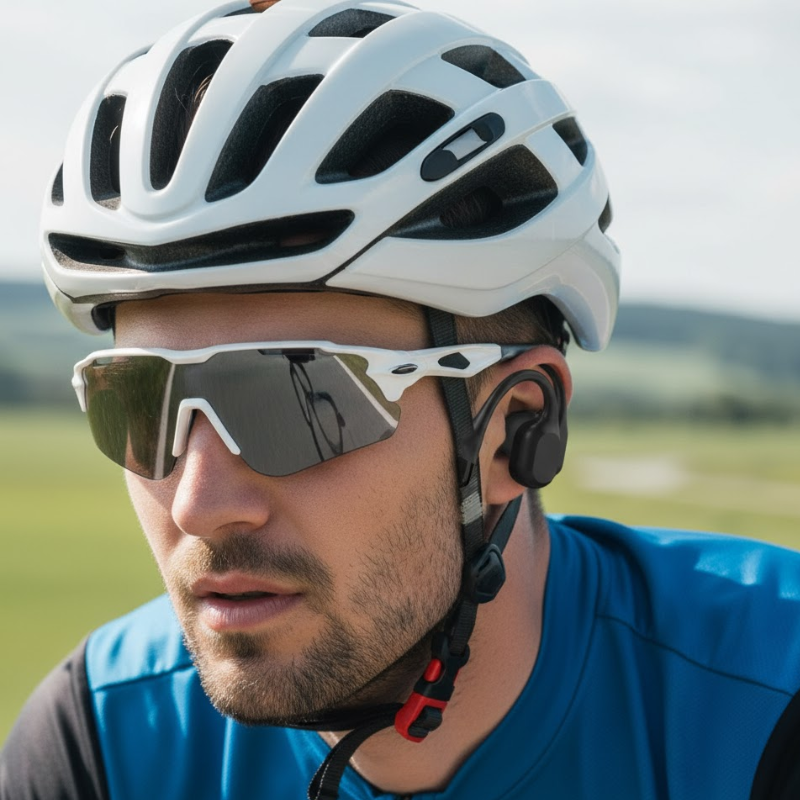 Waterproof Bone Conduction Headphones with Bluetooth 5.4 and 32GB MP3 Player