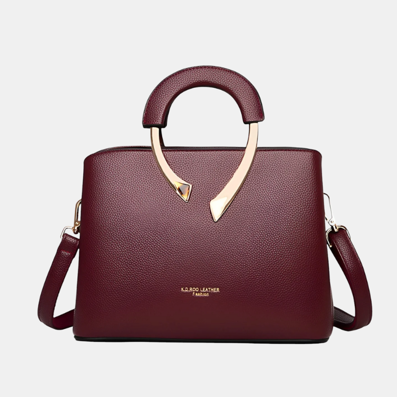 Versatile Women's Leather Tote Bag with Optimal Organization