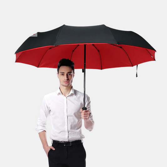 Compact Wind-Resistant Umbrella – Complete Protection from Rain and Wind