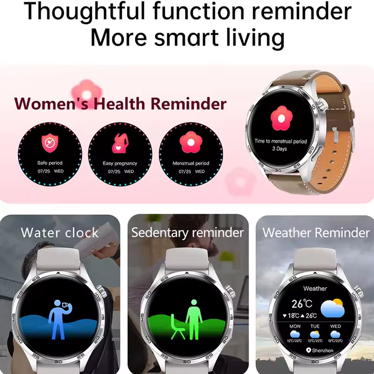 Rugged Hiking Smartwatch with GPS and Offline Mapping Features