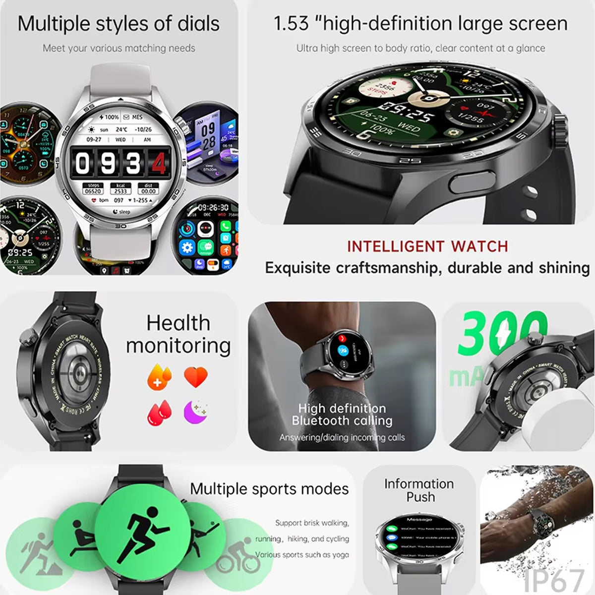 Rugged Hiking Smartwatch with GPS and Offline Mapping Features