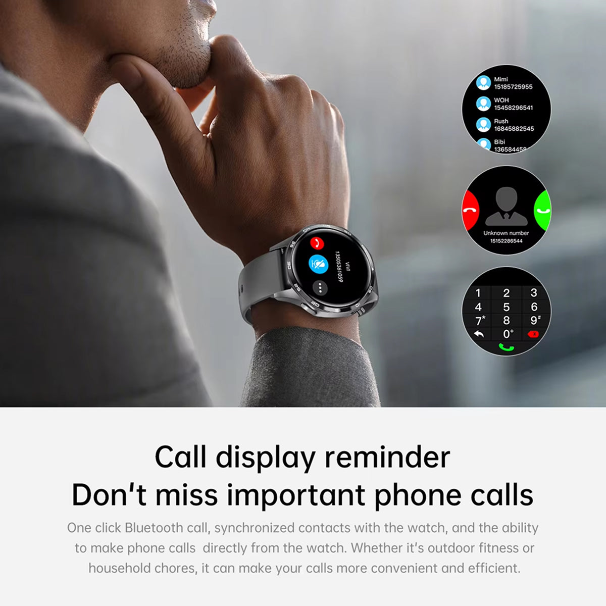 Rugged Hiking Smartwatch with GPS and Offline Mapping Features