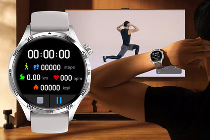 Rugged Hiking Smartwatch with GPS and Offline Mapping Features
