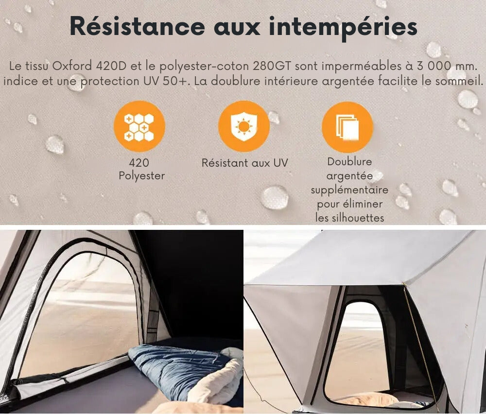 Sturdy Roof Tent for Enjoyable Camping Experience