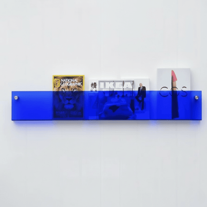 Wall-Mounted Display Rack for Magazines – Minimalist Design