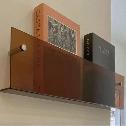 Wall-Mounted Display Rack for Magazines – Minimalist Design