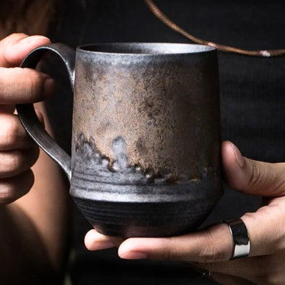 Vintage Drinkware Harvest Mug in Rustic Ceramic Design