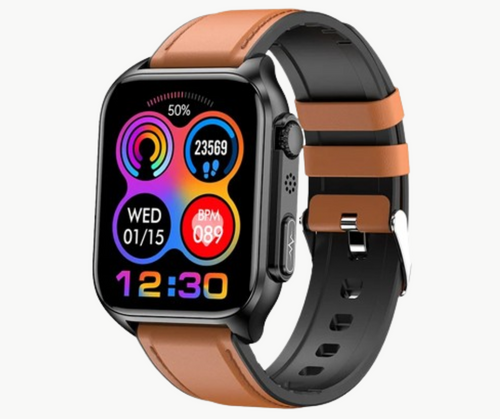 Wellness Smartwatch for Home Health Monitoring