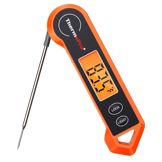 Digital Waterproof Meat Thermometer – Instant Read & Dual-Hand Use
