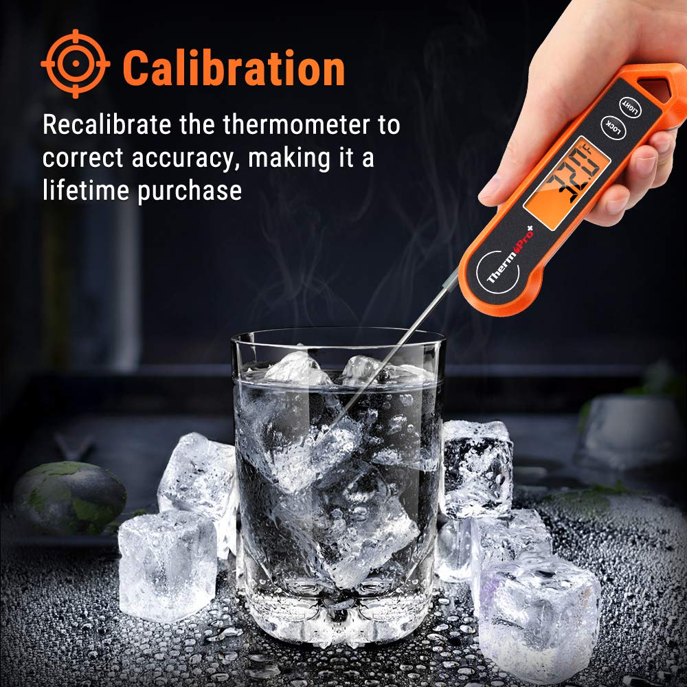 Digital Waterproof Meat Thermometer – Instant Read & Dual-Hand Use