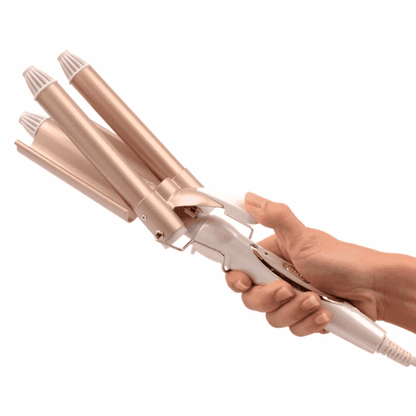 Triple Barrel Hair Curler