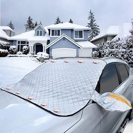 Magnetic Windshield Cover for Winter Protection