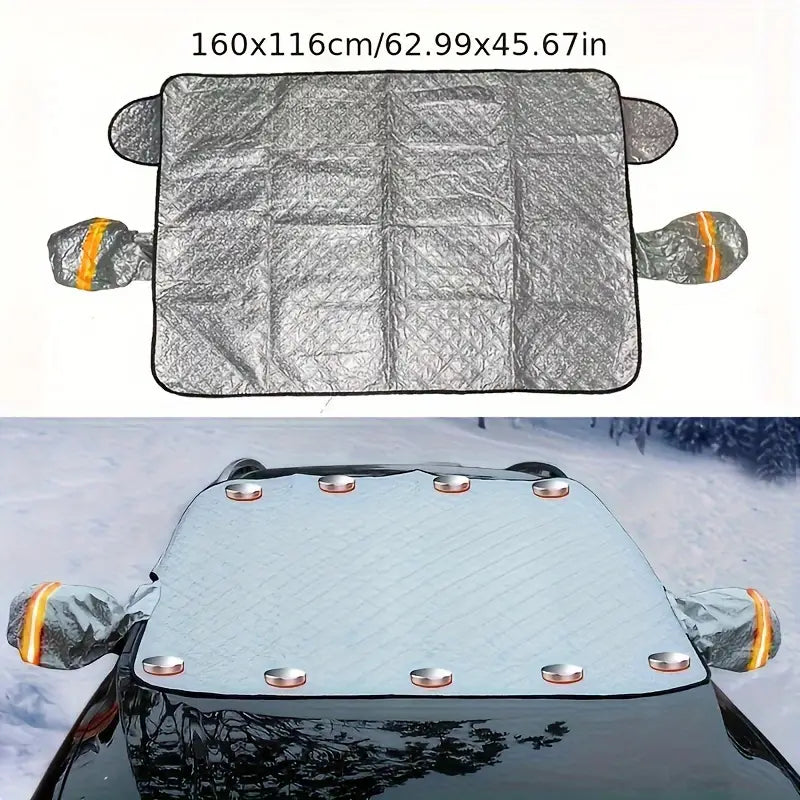 Magnetic Windshield Cover for Winter Protection
