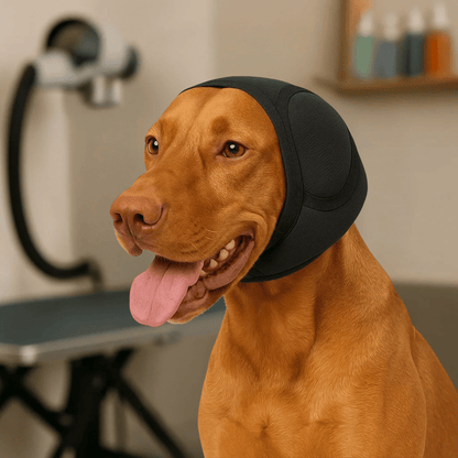Water-Resistant Dog Ear Muffs for Stress Relief