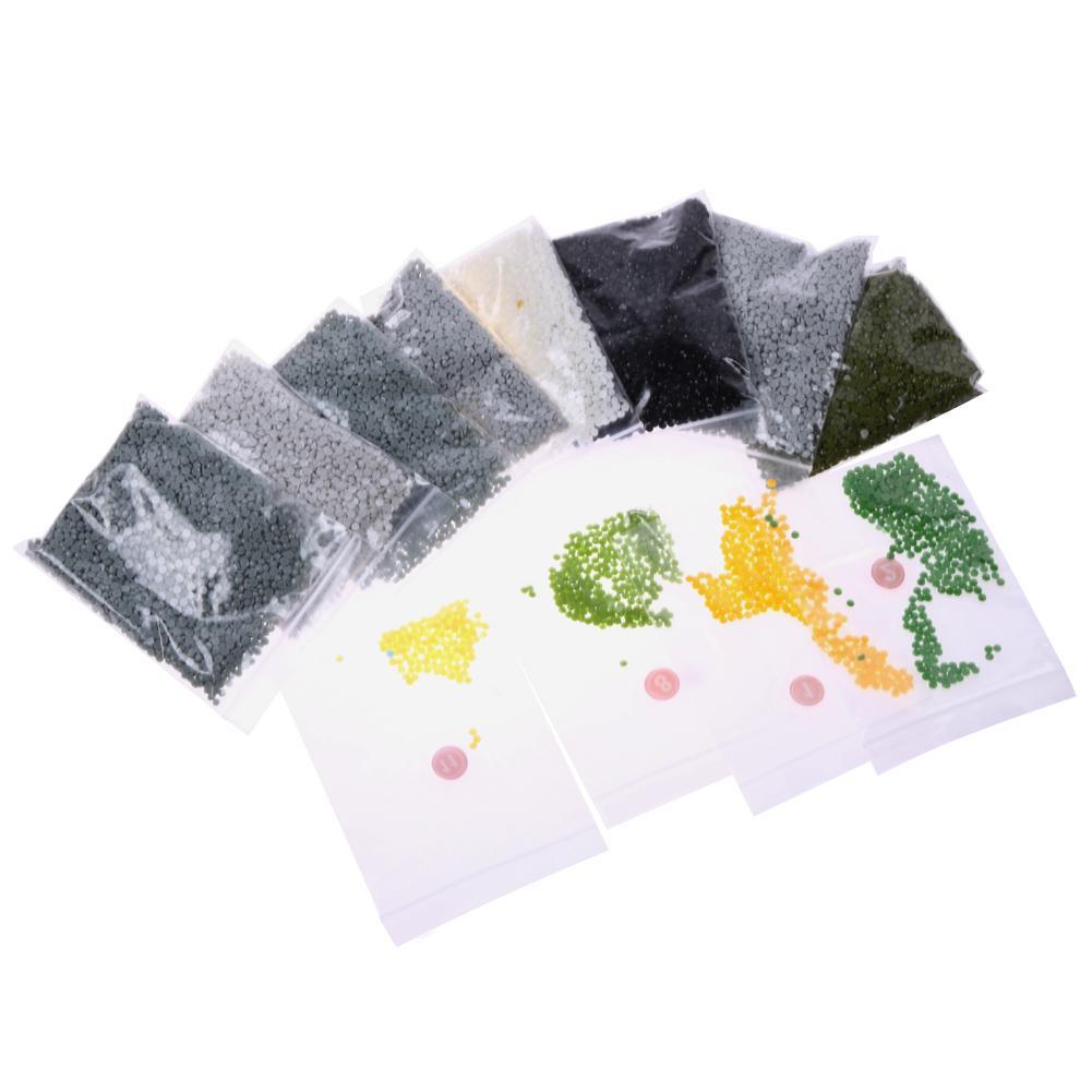 GemPaint Kit - Black and White Tiger Design
