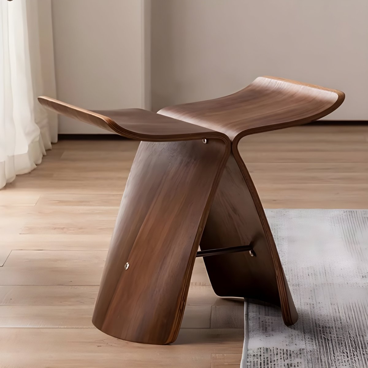 Solid Wood Bench with Minimalist Design – Timeless Style