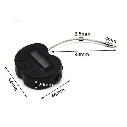 Smart Countdown Lock with Flexible Cable Security