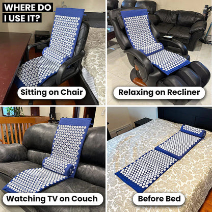 Acupressure Mat for Relaxation and Pain Relief