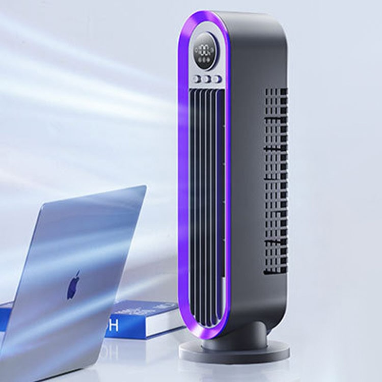 Sleek Portable Tower Fan with LED Screen & Easy Controls