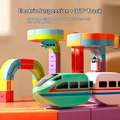 Dynamic Electric Train Set with Modular Track Design