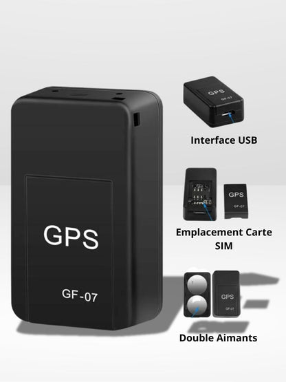 Compact Magnetic GPS Tracker for Vehicle and Item Security