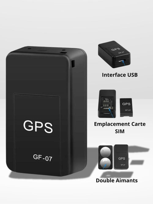 Compact Magnetic GPS Tracker for Vehicle and Item Security