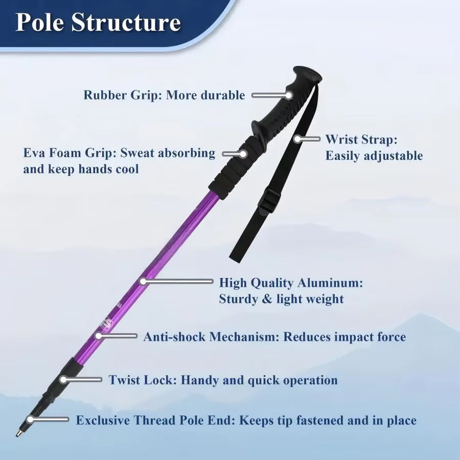 Hiking Poles for Trail Use