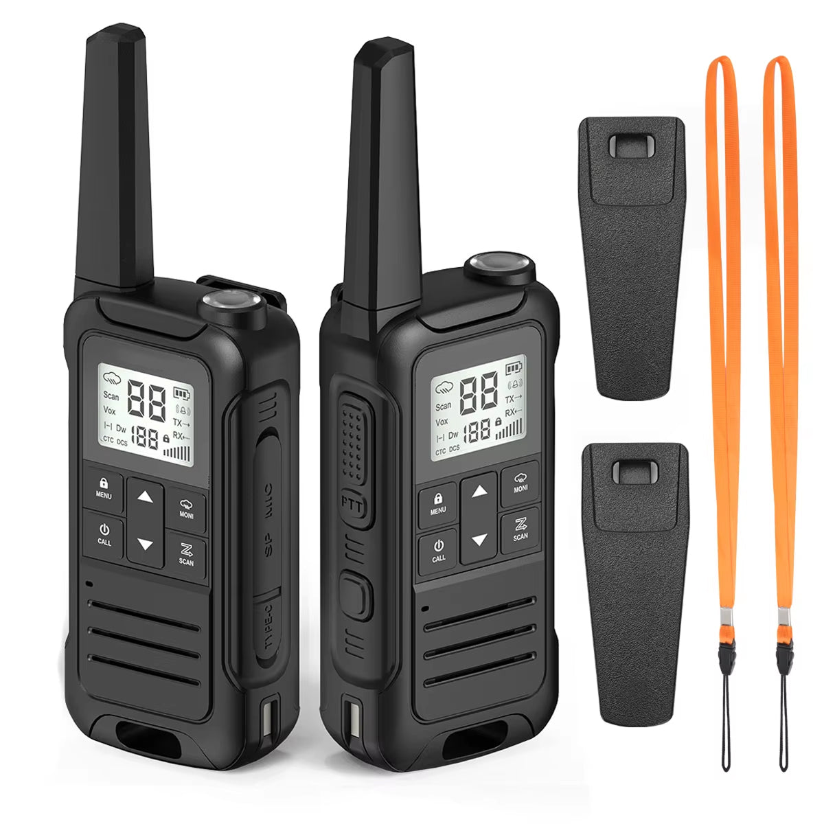 Long Range Waterproof Walkie Talkies for Camping – 3 Pack UK