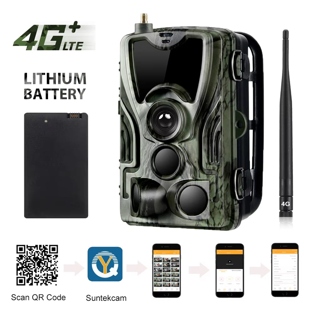 30MP HD Trail Camera for Wildlife Monitoring in the UK