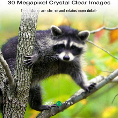 30MP HD Trail Camera for Wildlife Monitoring in the UK