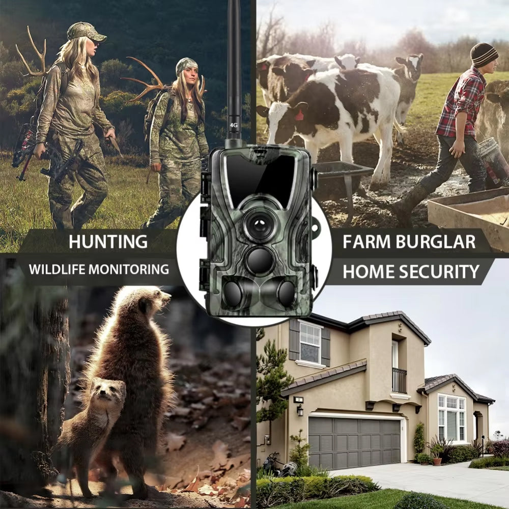 30MP HD Trail Camera for Wildlife Monitoring in the UK