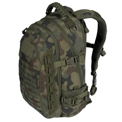 30L Tactical Backpack with MOLLE, Water-Resistant, Ventilated Design for Camping