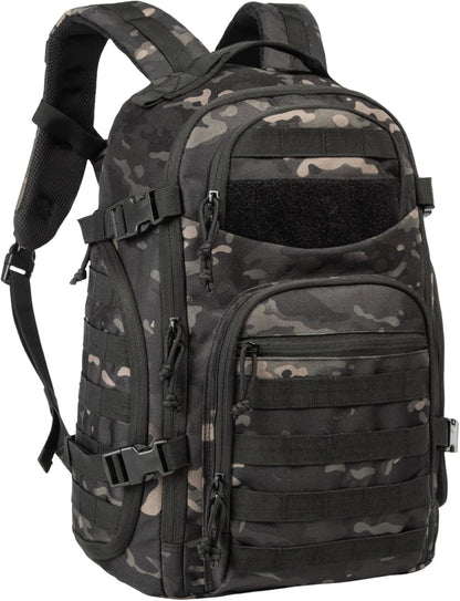 35L Tactical Backpack for Outdoor Use with Molle and Laptop Compartment