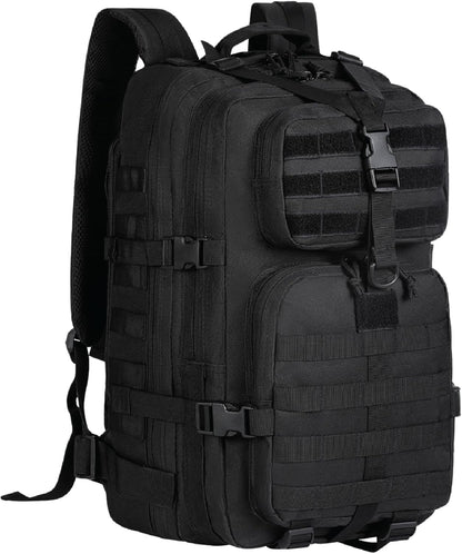 35L Tactical Backpack for Outdoor Use with Molle and Laptop Compartment
