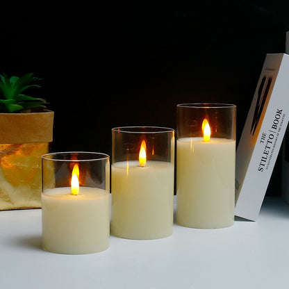 Flickering LED Candle Set - Flameless with Remote Control