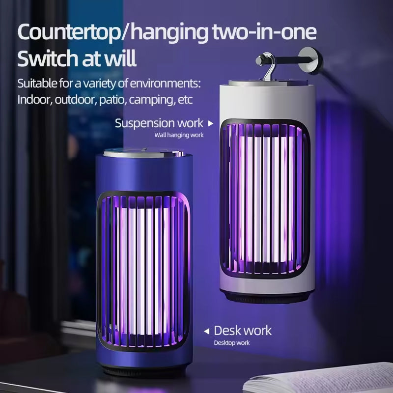 Portable 360° UV Bug Zapper and Insect Killer for Outdoor Use UK