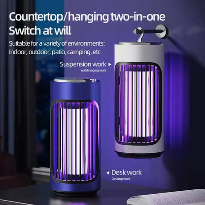 Portable 360° UV Bug Zapper and Insect Killer for Outdoor Use UK