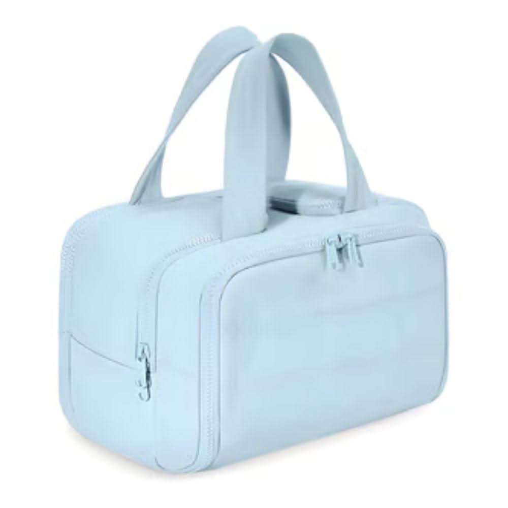 Hanging Toiletry Organizer with Water-Resistant Fabric and Multiple Pockets