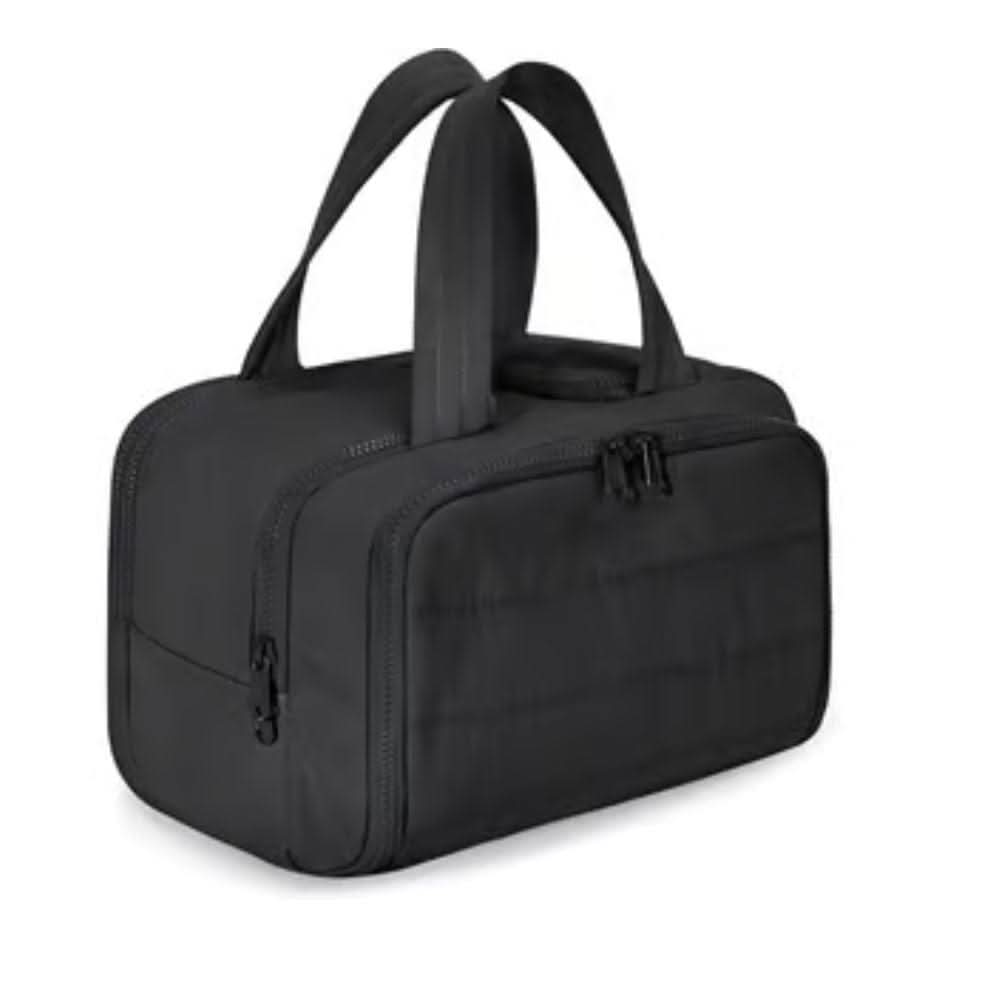 Hanging Toiletry Organizer with Water-Resistant Fabric and Multiple Pockets