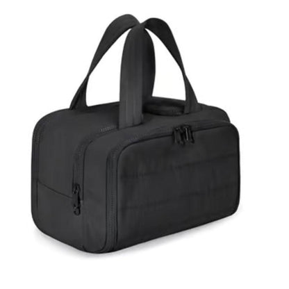 Hanging Toiletry Organizer with Water-Resistant Fabric and Multiple Pockets