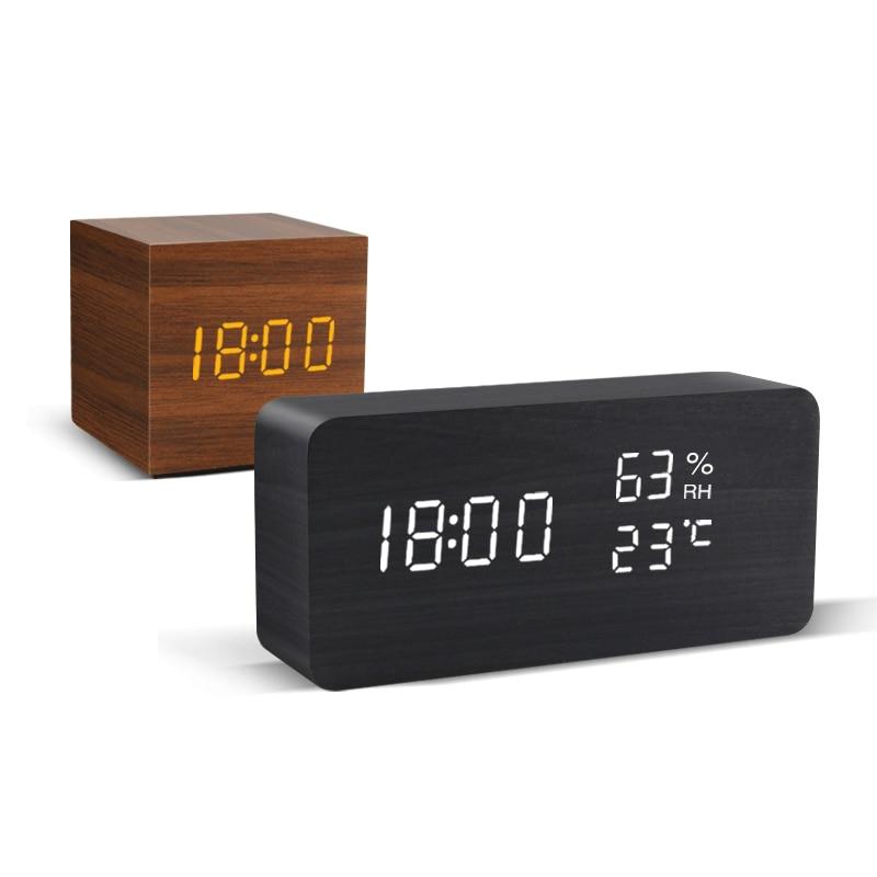Minimalist LED Alarm Clock with Digital Display