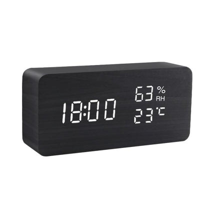 Minimalist Digital LED Alarm Clock