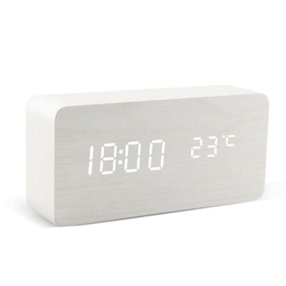 Minimalist LED Alarm Clock with Digital Display