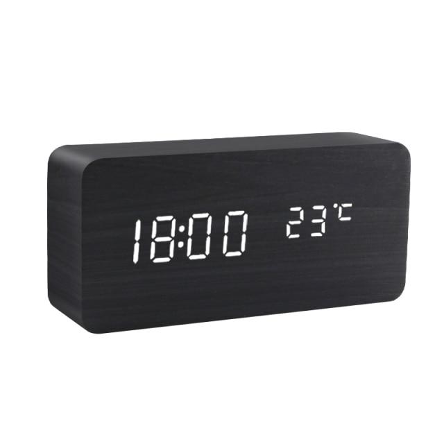 Minimalist Digital LED Alarm Clock