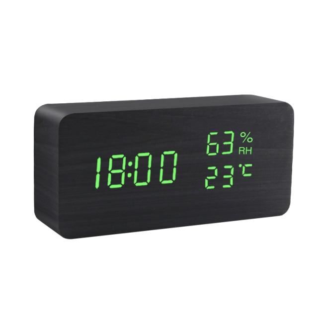 Minimalist Digital LED Alarm Clock