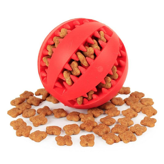 Engaging Rubber Chew Ball for Dogs